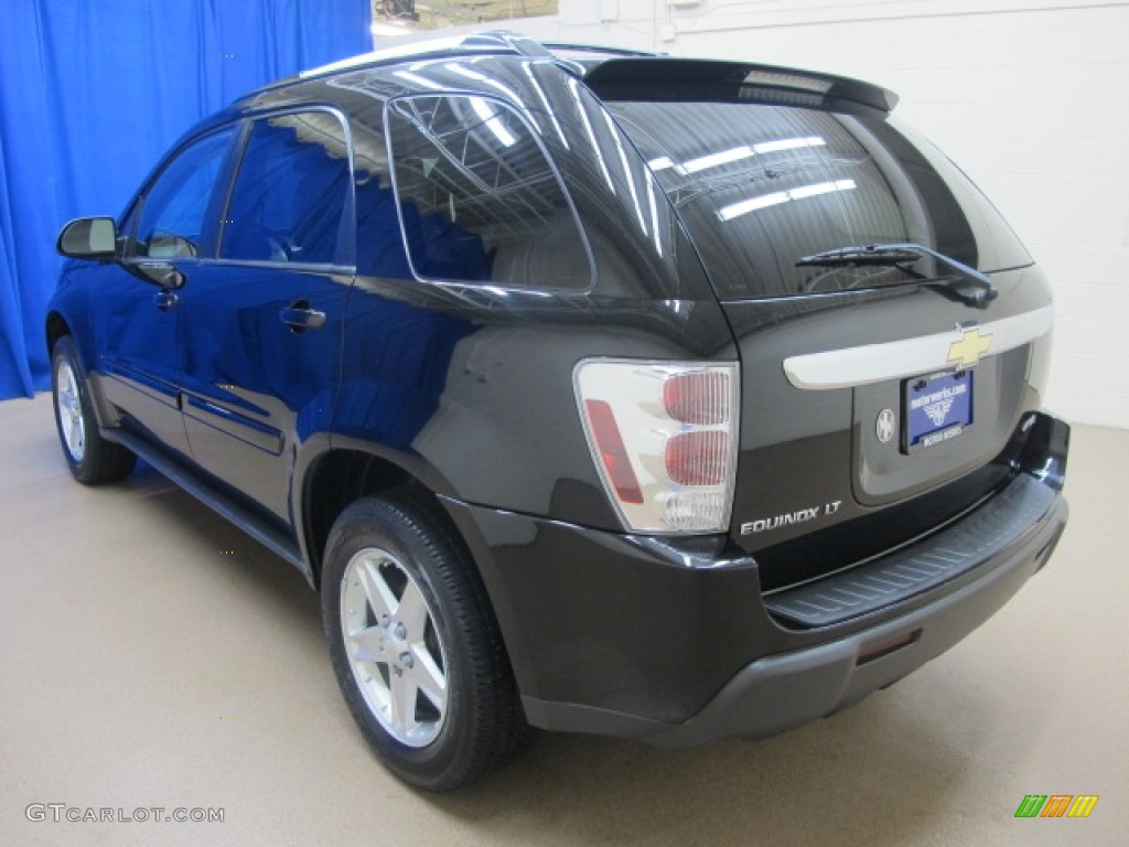 2005 Equinox LT AWD - Black / Light Gray photo #6