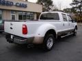 2011 Oxford White Ford F350 Super Duty Lariat Crew Cab 4x4 Dually  photo #10