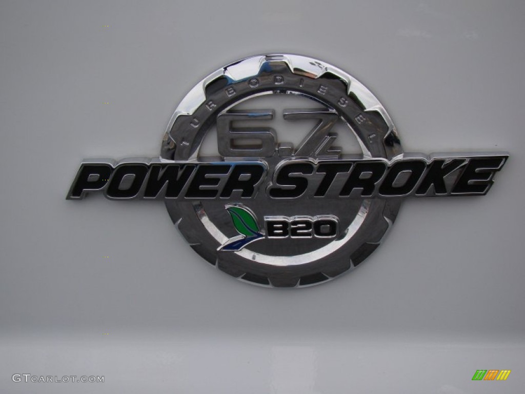 2011 Ford F350 Super Duty Lariat Crew Cab 4x4 Dually Marks and Logos Photo #58646273
