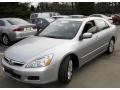 2006 Alabaster Silver Metallic Honda Accord EX-L V6 Sedan  photo #1