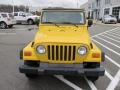 2003 Solar Yellow Jeep Wrangler X 4x4  photo #3