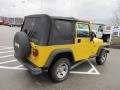2003 Solar Yellow Jeep Wrangler X 4x4  photo #6