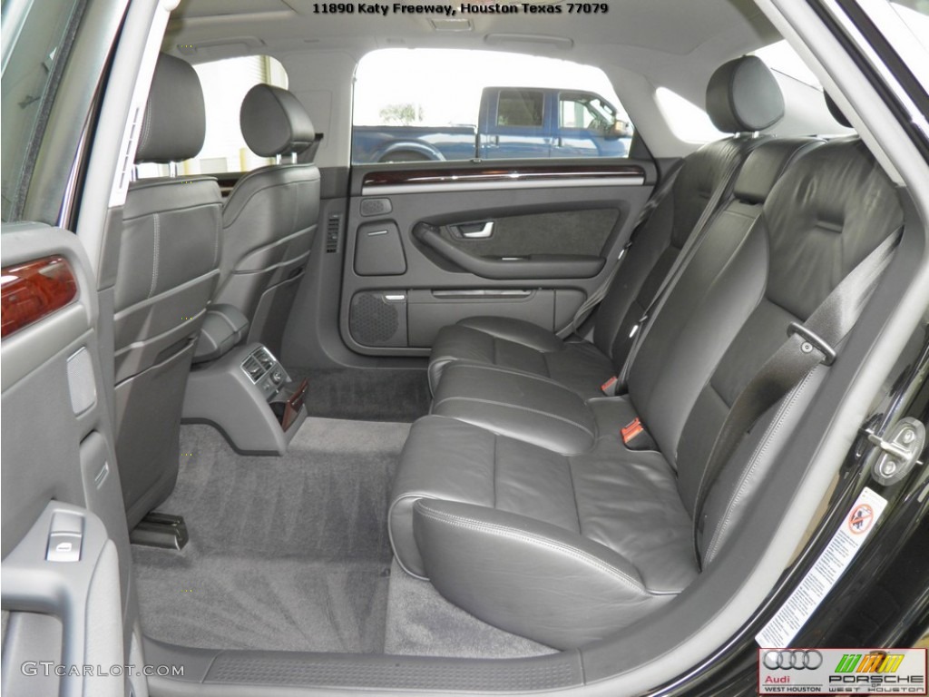 2005 A8 L 4.2 quattro - Brilliant Black / Black photo #15