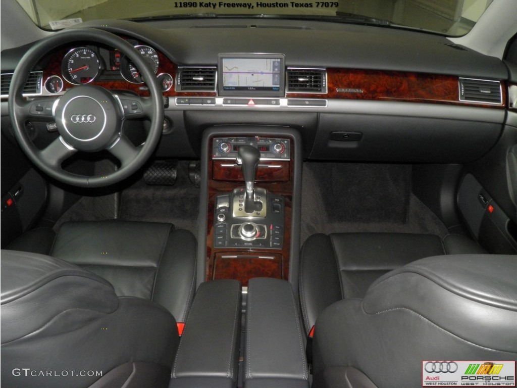 2005 A8 L 4.2 quattro - Brilliant Black / Black photo #16