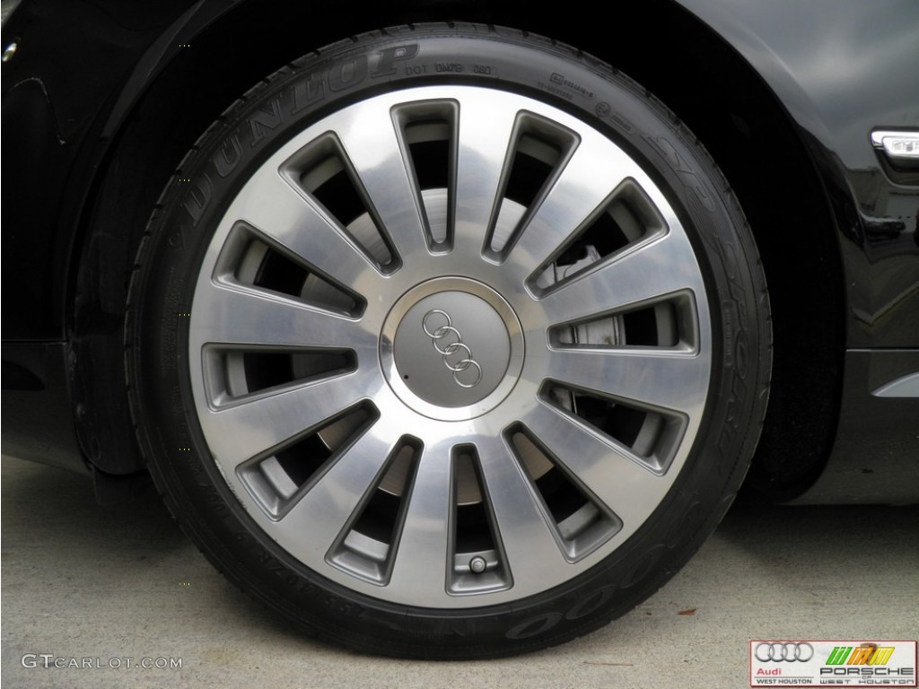 2005 A8 L 4.2 quattro - Brilliant Black / Black photo #25