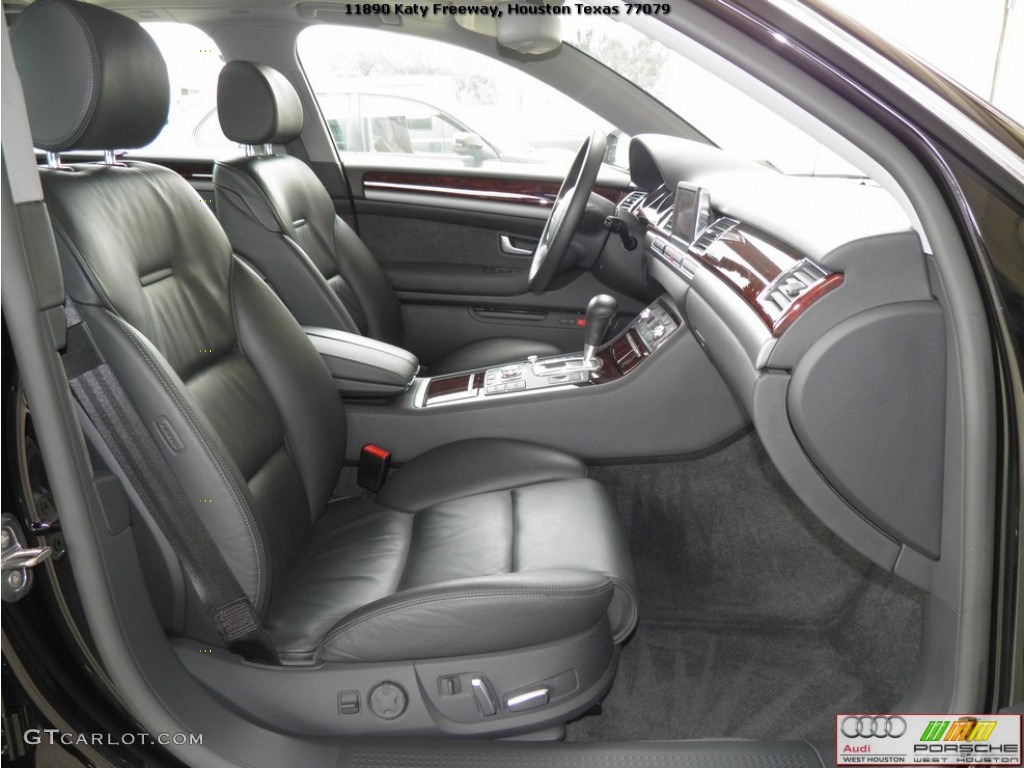 2005 A8 L 4.2 quattro - Brilliant Black / Black photo #26