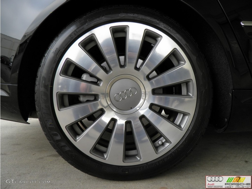 2005 A8 L 4.2 quattro - Brilliant Black / Black photo #34