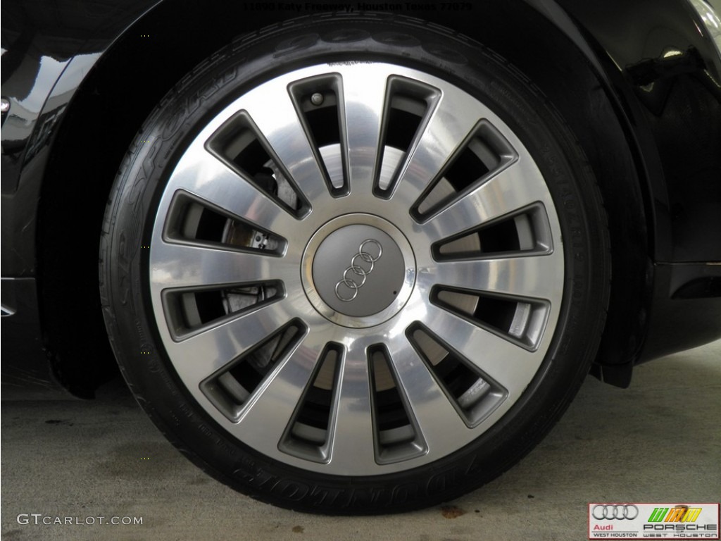 2005 A8 L 4.2 quattro - Brilliant Black / Black photo #35
