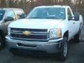 2012 Summit White Chevrolet Silverado 3500HD WT Regular Cab 4x4  photo #1