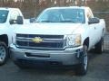 Summit White 2012 Chevrolet Silverado 3500HD WT Regular Cab 4x4