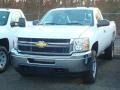 2012 Summit White Chevrolet Silverado 3500HD WT Regular Cab 4x4  photo #1