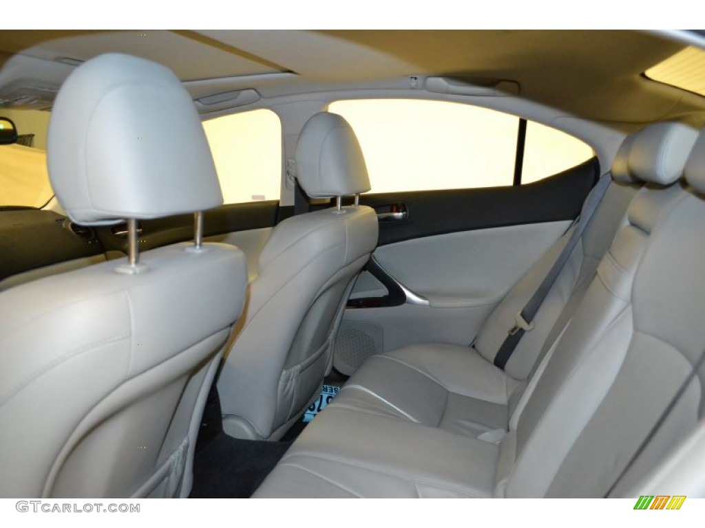 2008 IS 250 - Starfire White Pearl / Sterling Gray photo #16