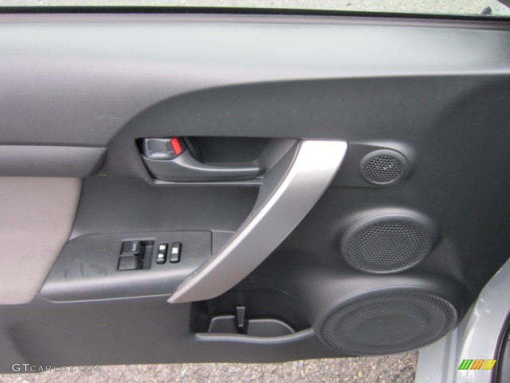 2011 Scion tC Standard tC Model Dark Charcoal Door Panel Photo #58649723