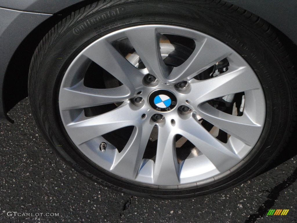 2011 3 Series 328i Coupe - Space Gray Metallic / Black photo #8