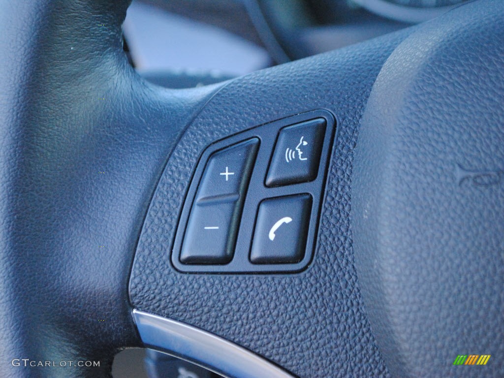 2011 3 Series 328i Coupe - Space Gray Metallic / Black photo #19