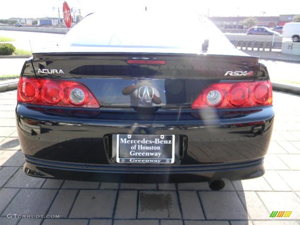2006 RSX Type S Sports Coupe - Nighthawk Black Pearl / Ebony photo #6