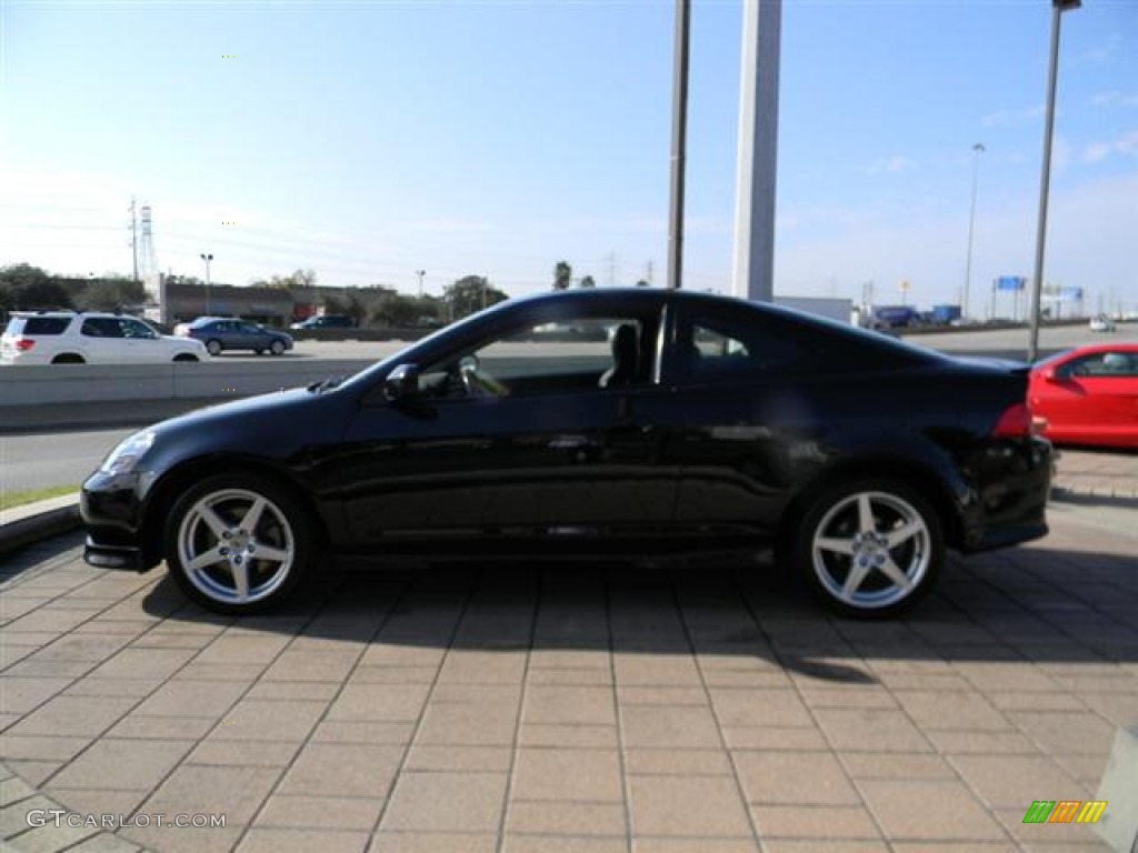 2006 RSX Type S Sports Coupe - Nighthawk Black Pearl / Ebony photo #9