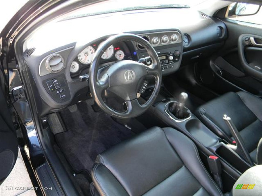 Ebony Interior 2006 Acura Rsx Type S Sports Coupe Photo