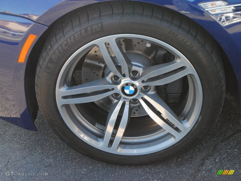 2008 M6 Convertible - Interlagos Blue Metallic / Black photo #24