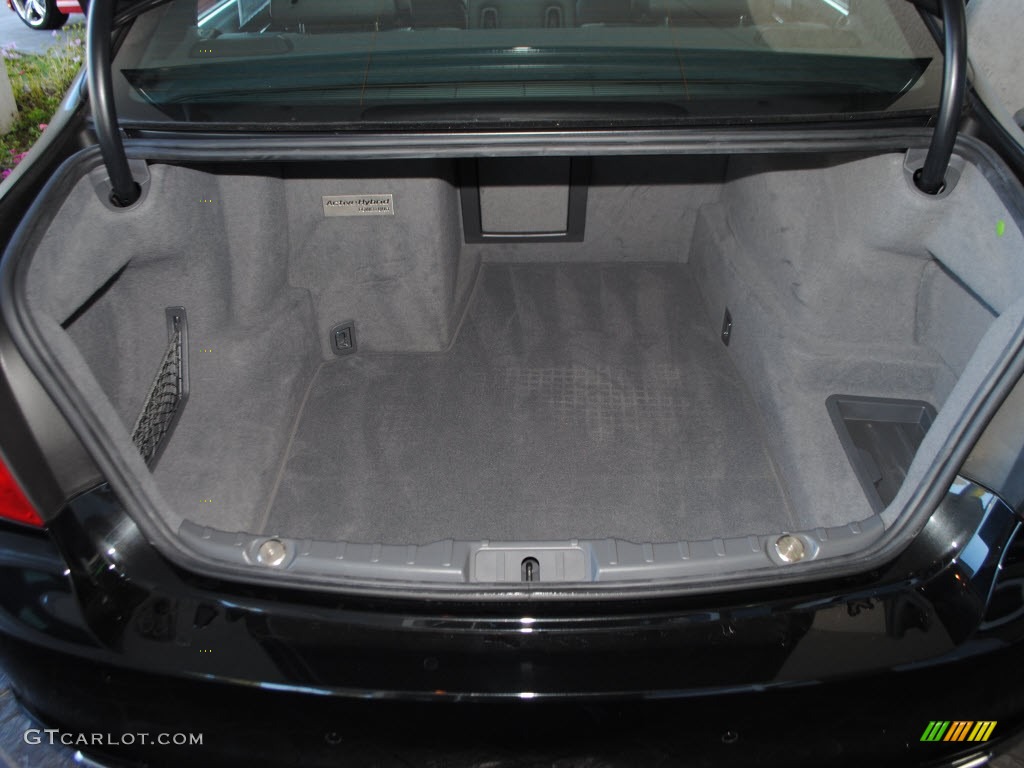 2011 BMW 7 Series ActiveHybrid 750Li Sedan Trunk Photo #58652966
