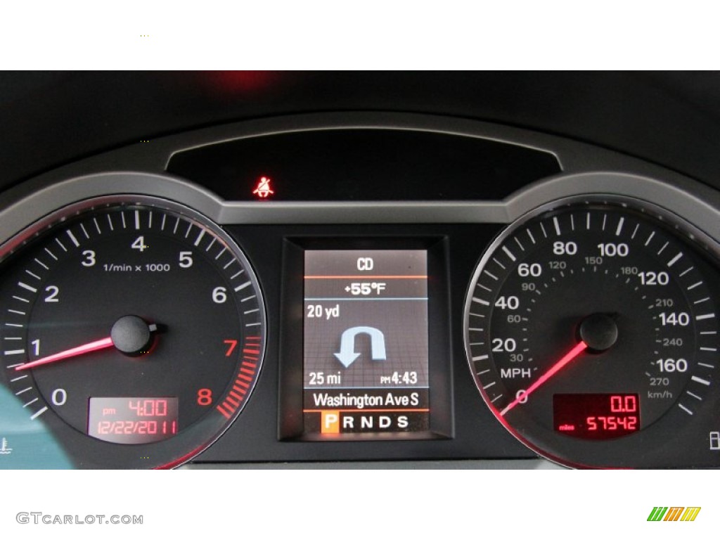 2008 Audi A6 3.2 quattro Avant Gauges Photos