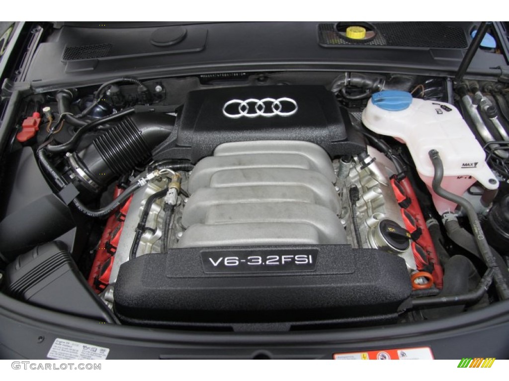 2008 Audi A6 3.2 quattro Avant Engine Photos
