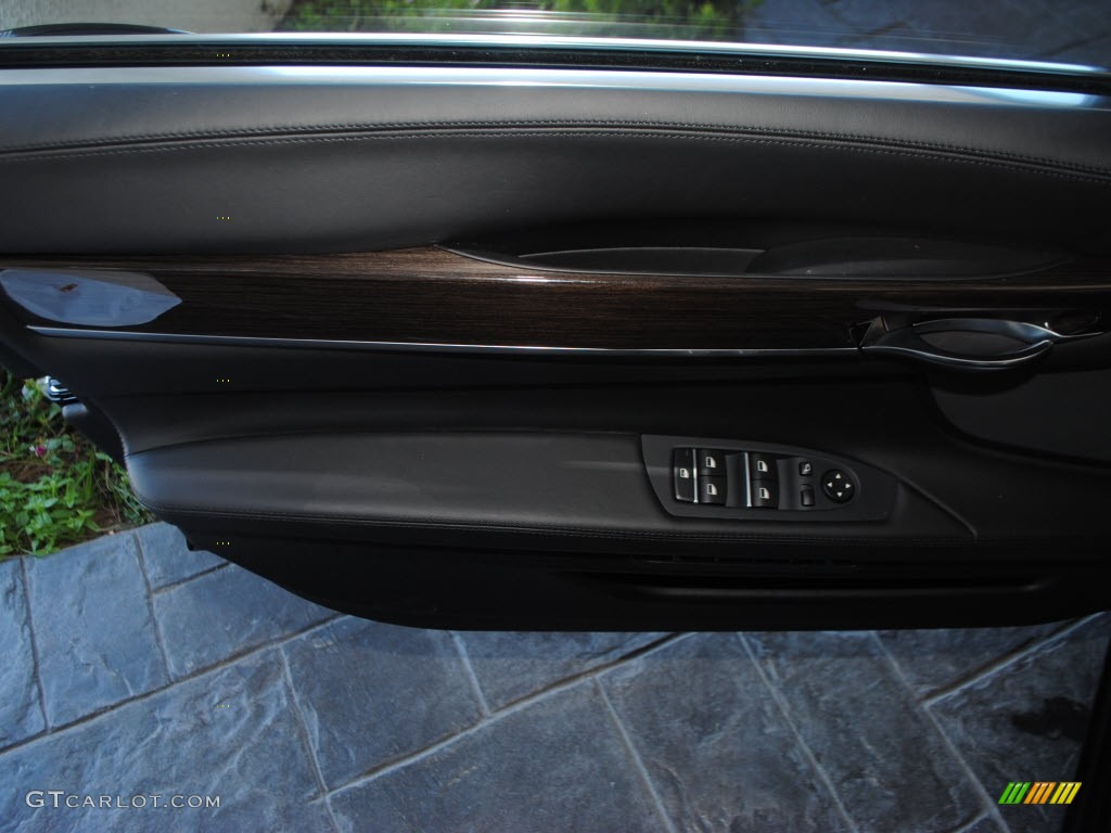 2011 7 Series ActiveHybrid 750Li Sedan - Black Sapphire Metallic / Black photo #15