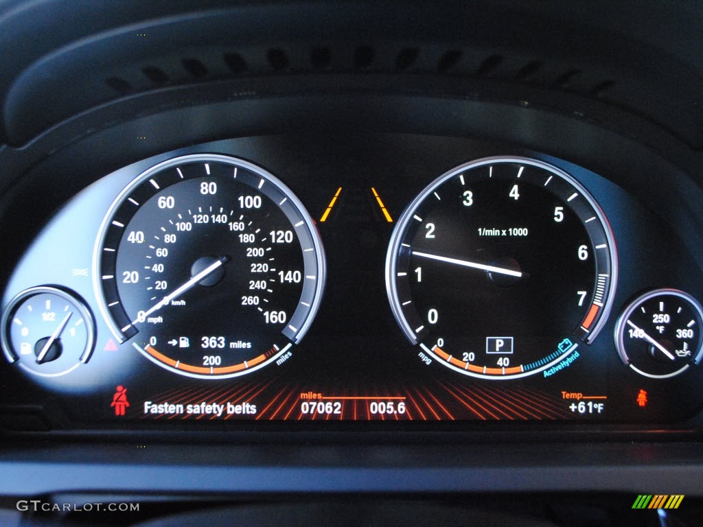 2011 BMW 7 Series ActiveHybrid 750Li Sedan Gauges Photo #58653041