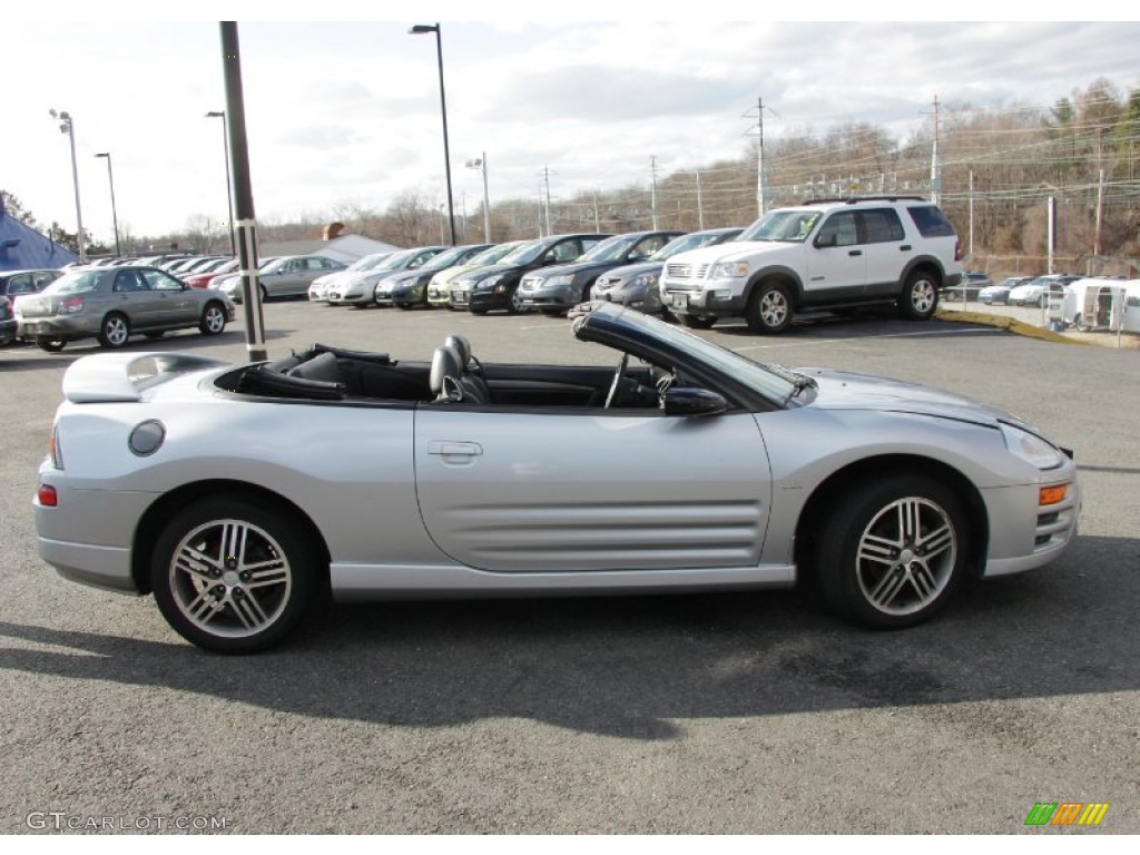 Sterling Silver Metallic 2003 Mitsubishi Eclipse Spyder GTS Exterior Photo #58653062