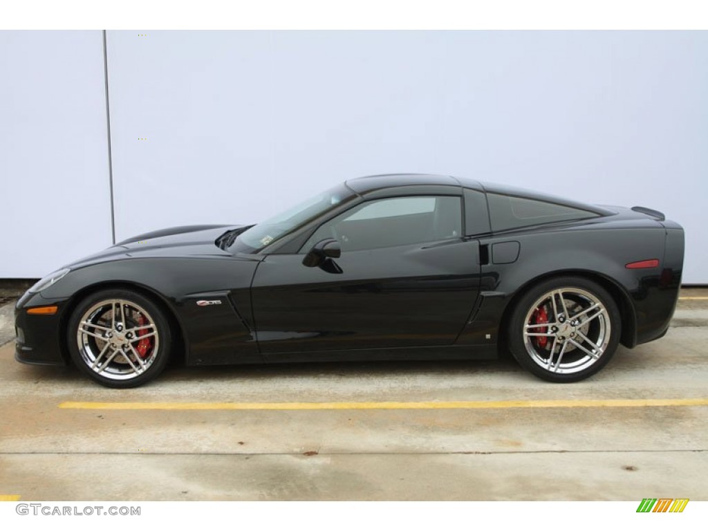 Black 2009 Chevrolet Corvette Z06 Exterior Photo #58653527