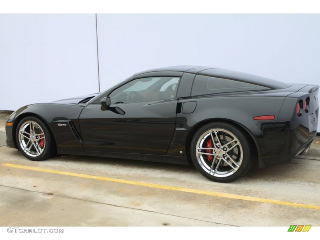 Black 2009 Chevrolet Corvette Z06 Exterior Photo #58653536