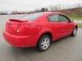 2003 Red Saturn ION 2 Quad Coupe  photo #16