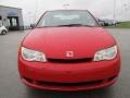 2003 Red Saturn ION 2 Quad Coupe  photo #17