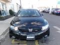 2010 Crystal Black Pearl Honda Civic Si Sedan  photo #13