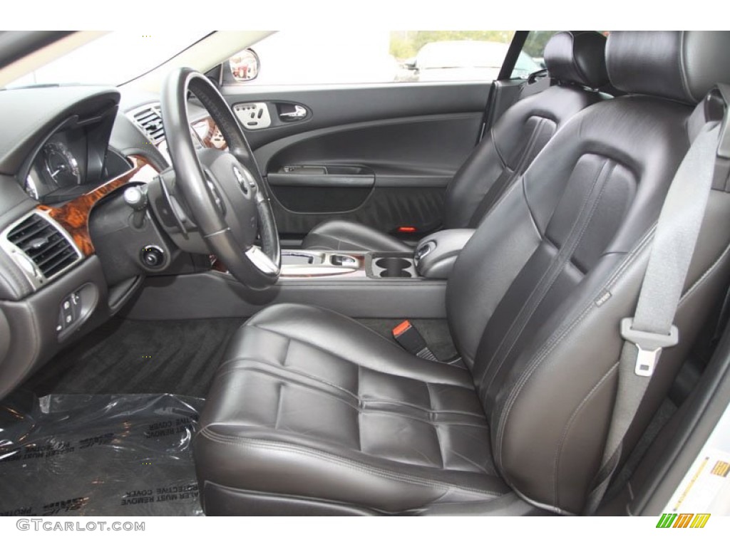 Charcoal Interior 2007 Jaguar XK XK8 Coupe Photo #58653923