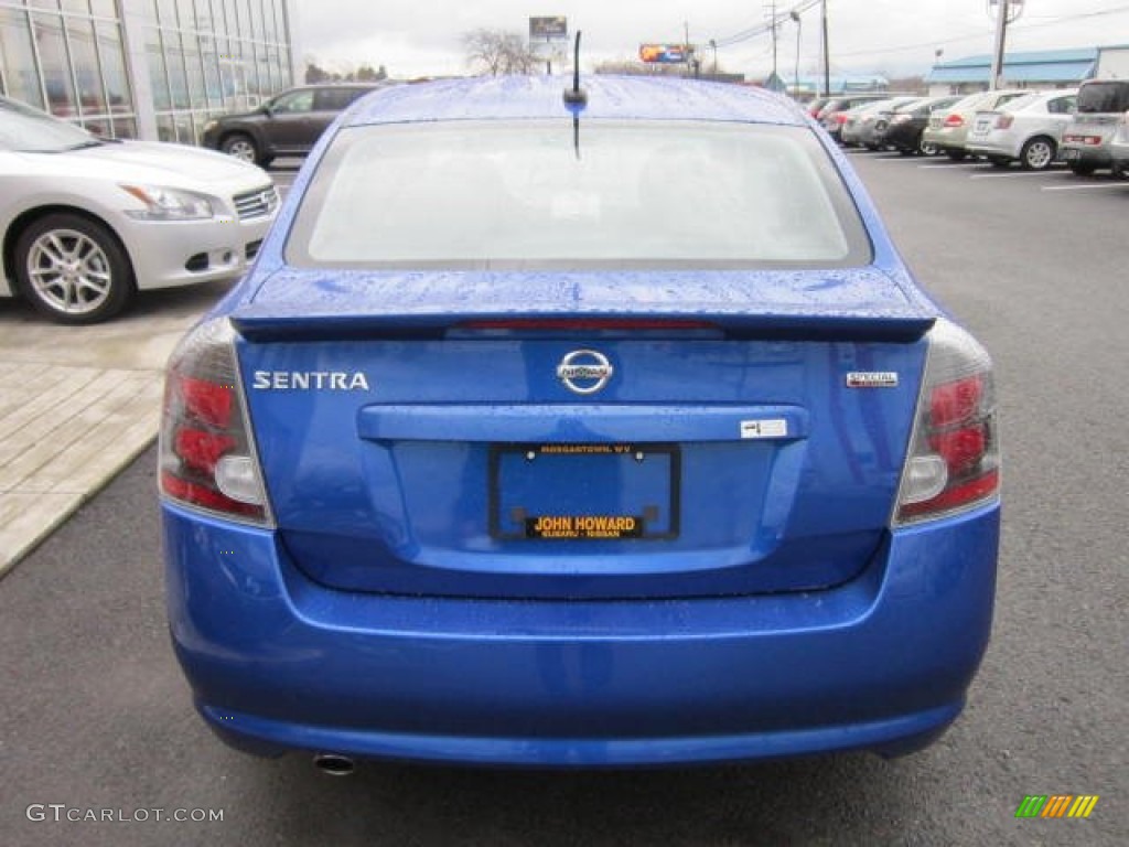 2012 Sentra 2.0 SR Special Edition - Metallic Blue / Charcoal photo #6