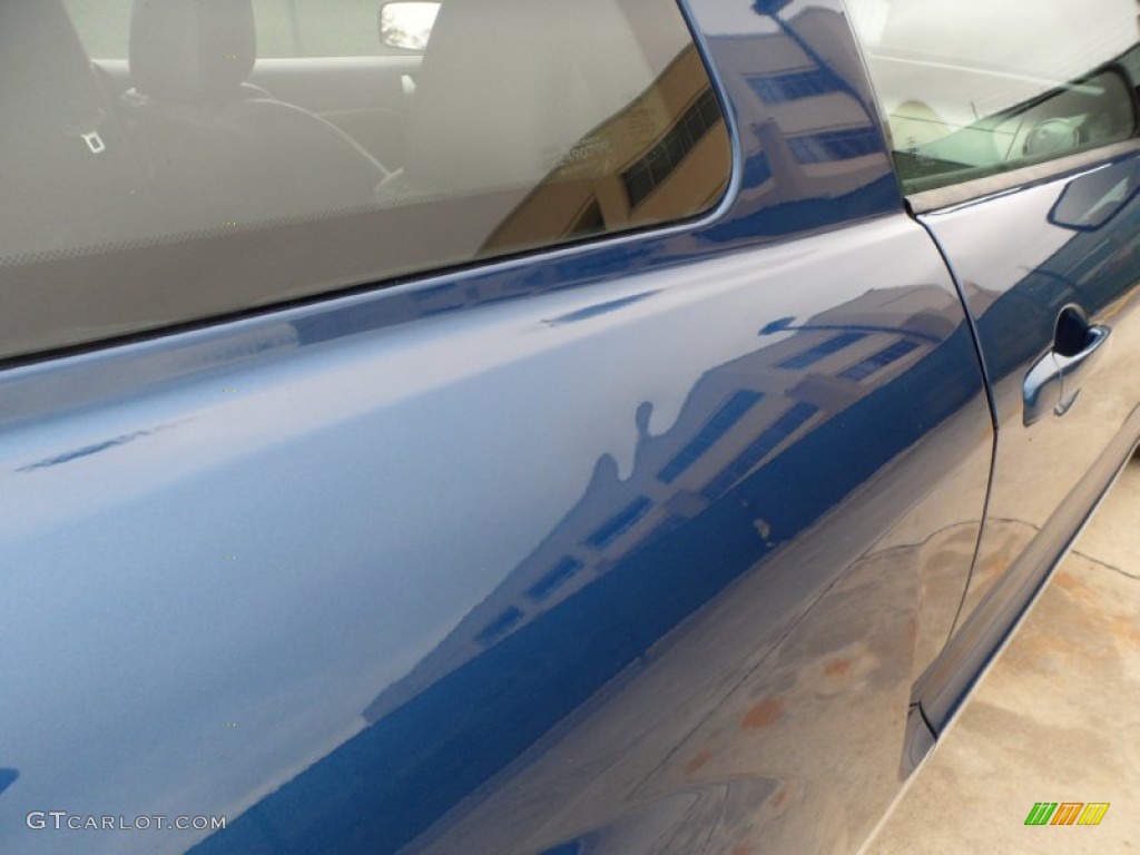 2007 Mustang V6 Premium Coupe - Vista Blue Metallic / Dark Charcoal photo #16