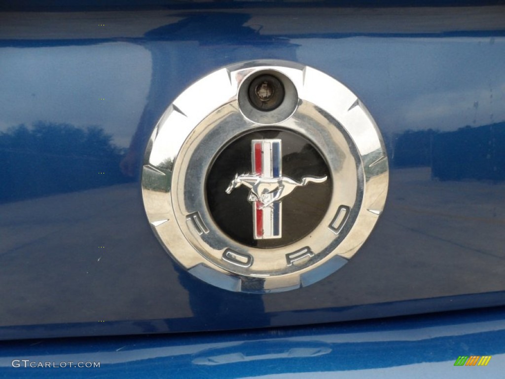 2007 Mustang V6 Premium Coupe - Vista Blue Metallic / Dark Charcoal photo #18
