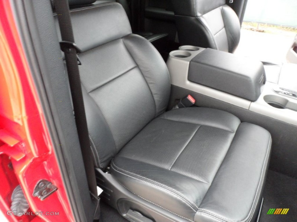 Black Interior 2006 Ford F150 FX4 SuperCrew 4x4 Photo #58656671