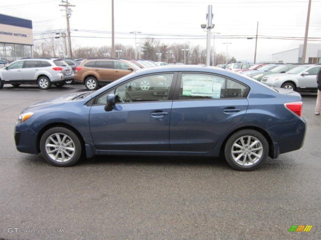 Marine Blue Pearl 2012 Subaru Impreza 2.0i Premium 4 Door Exterior Photo #58657163