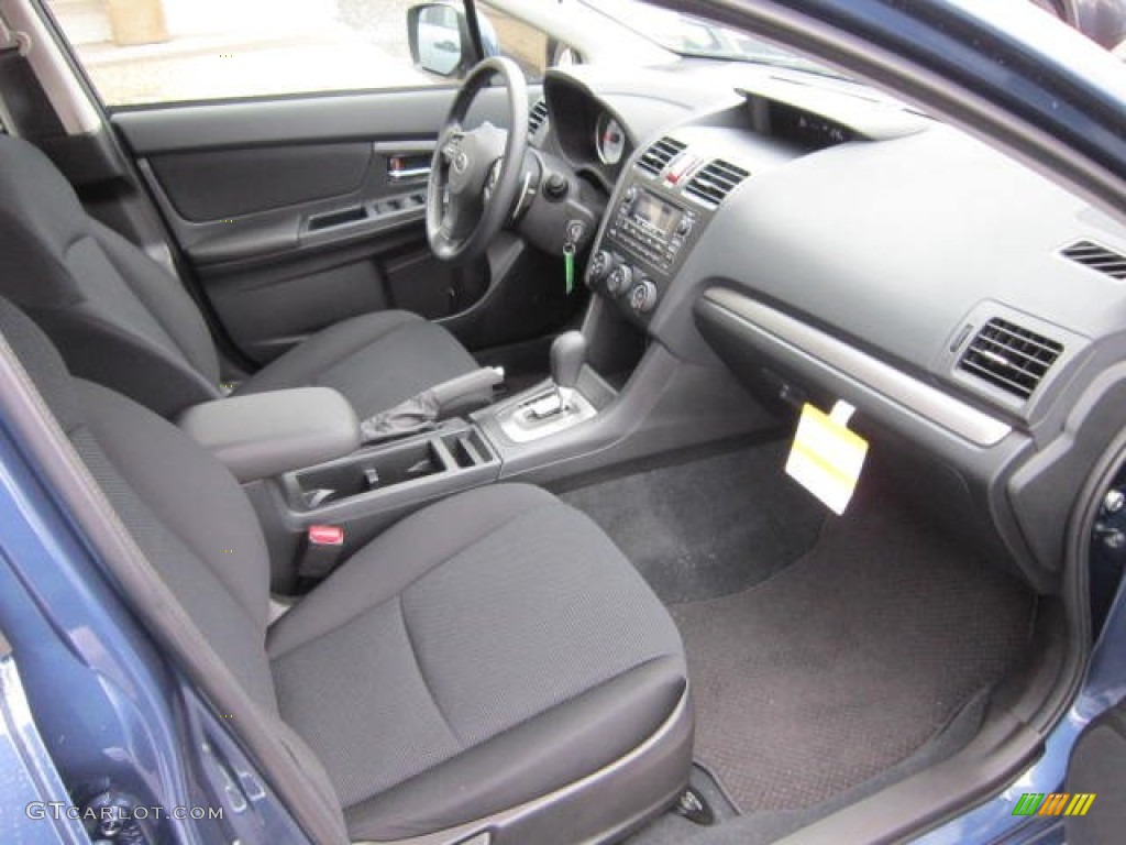 Black Interior 2012 Subaru Impreza 2.0i Premium 4 Door Photo #58657211