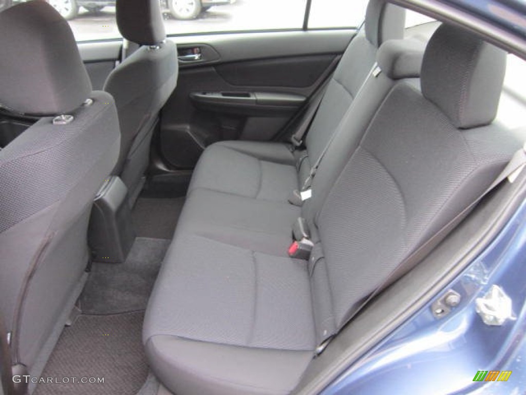 Black Interior 2012 Subaru Impreza 2.0i Premium 4 Door Photo #58657235