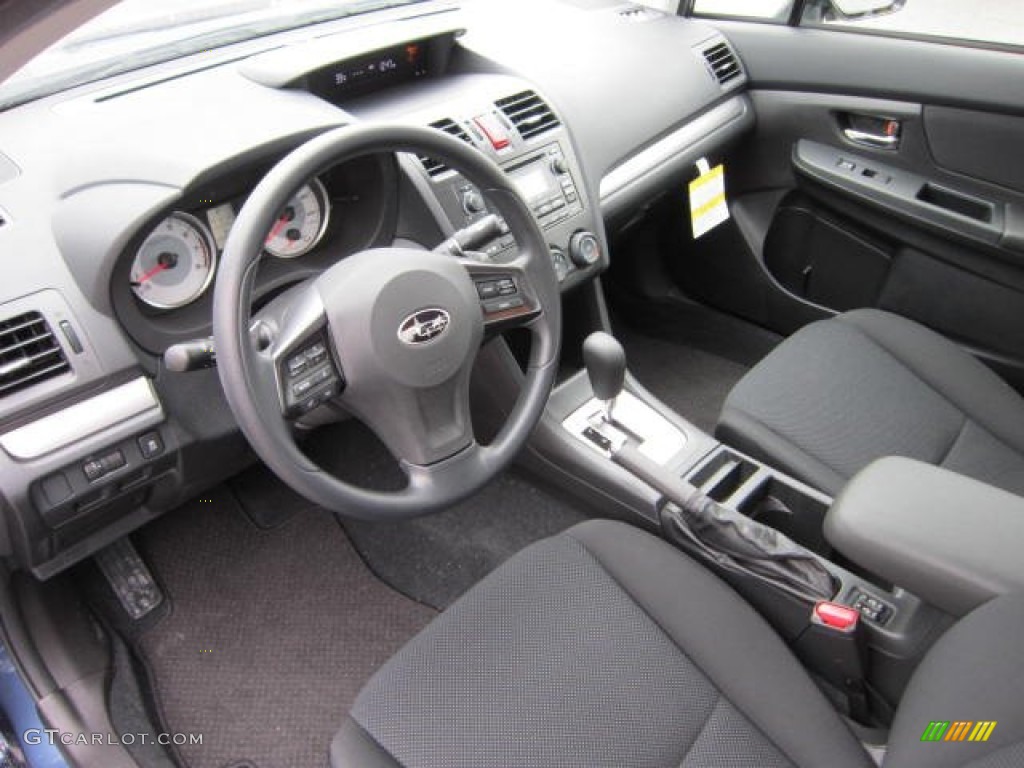 Black Interior 2012 Subaru Impreza 2.0i Premium 4 Door Photo #58657259