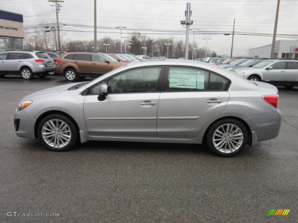 Ice Silver Metallic 2012 Subaru Impreza 2.0i Limited 4 Door Exterior Photo #58657340