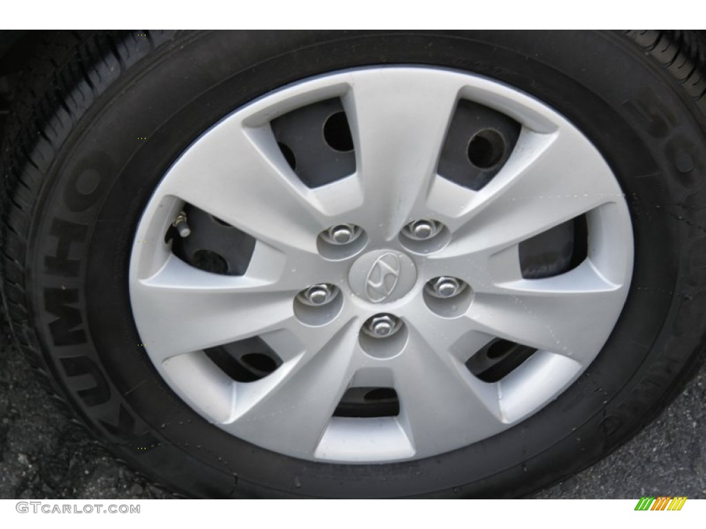 2010 Elantra Touring GLS - Ebony Black / Beige photo #16