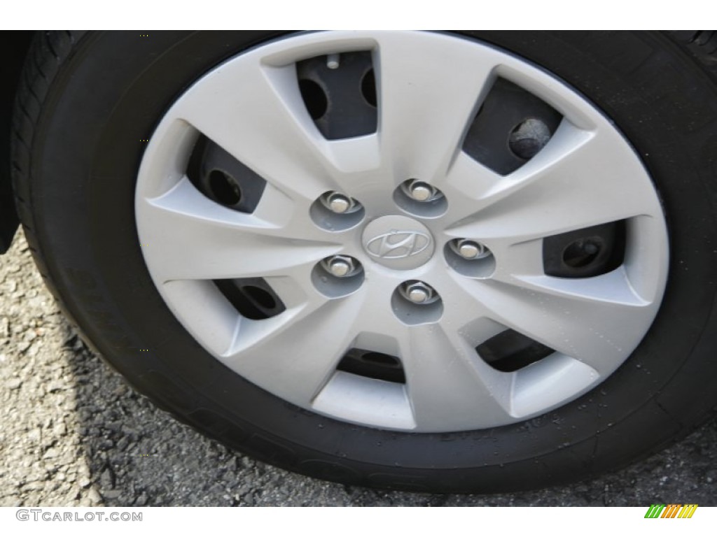 2010 Elantra Touring GLS - Ebony Black / Beige photo #17
