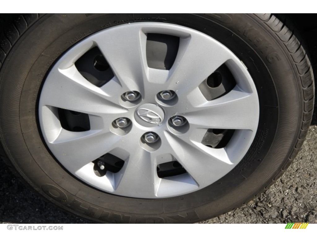 2010 Elantra Touring GLS - Ebony Black / Beige photo #18