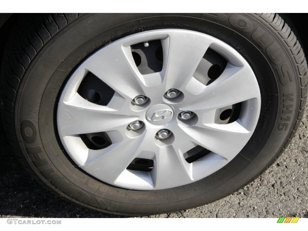 2010 Elantra Touring GLS - Ebony Black / Beige photo #19
