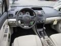 Ivory 2012 Subaru Impreza 2.0i Premium 4 Door Dashboard