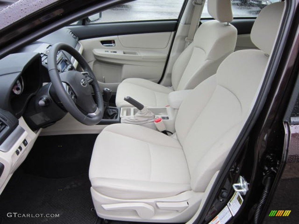 Ivory Interior 2012 Subaru Impreza 2.0i Premium 4 Door Photo #58657649